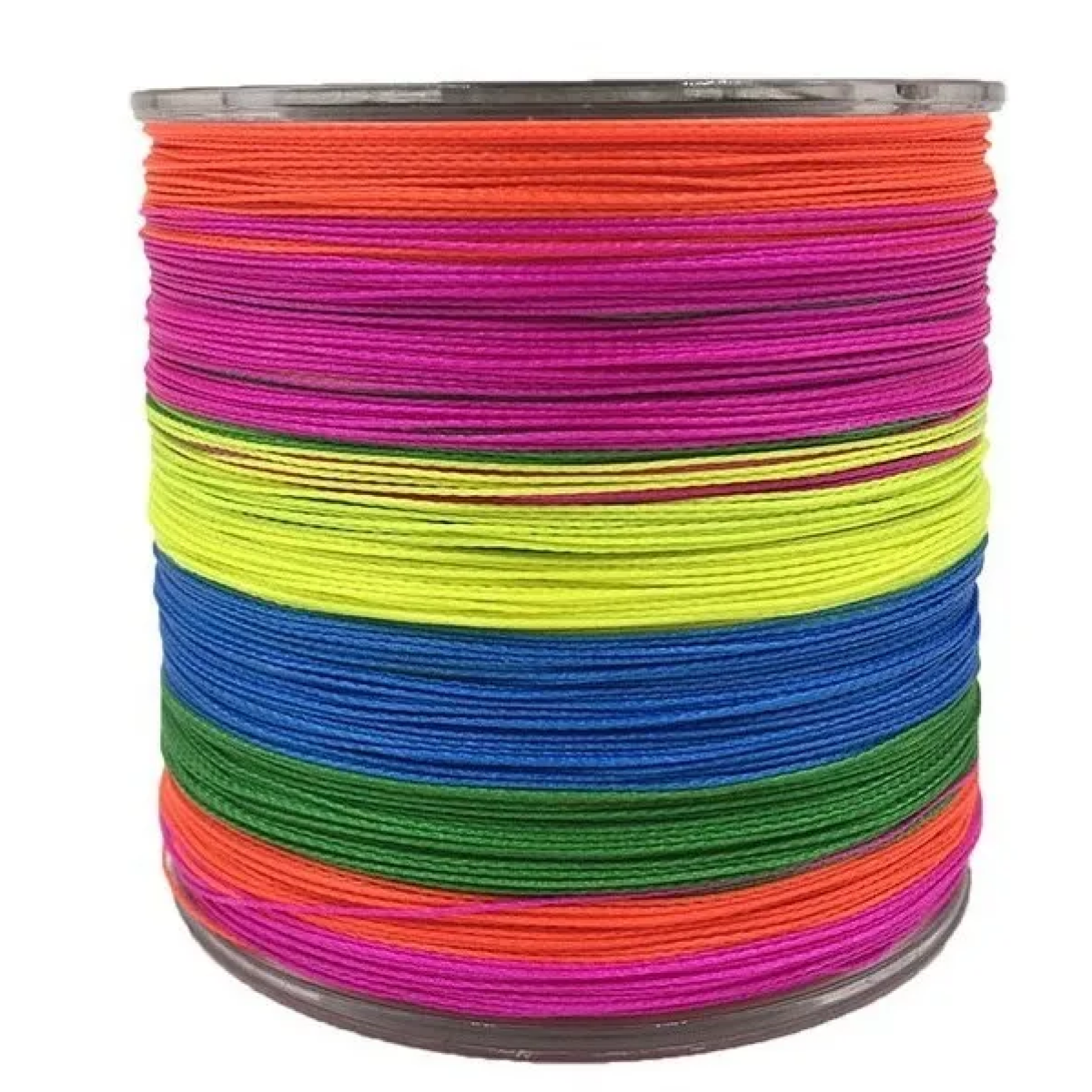 Línea Trenzada Cuerda Pesca, 500 Mts 10 22 30 40 60 Lb Multicolor