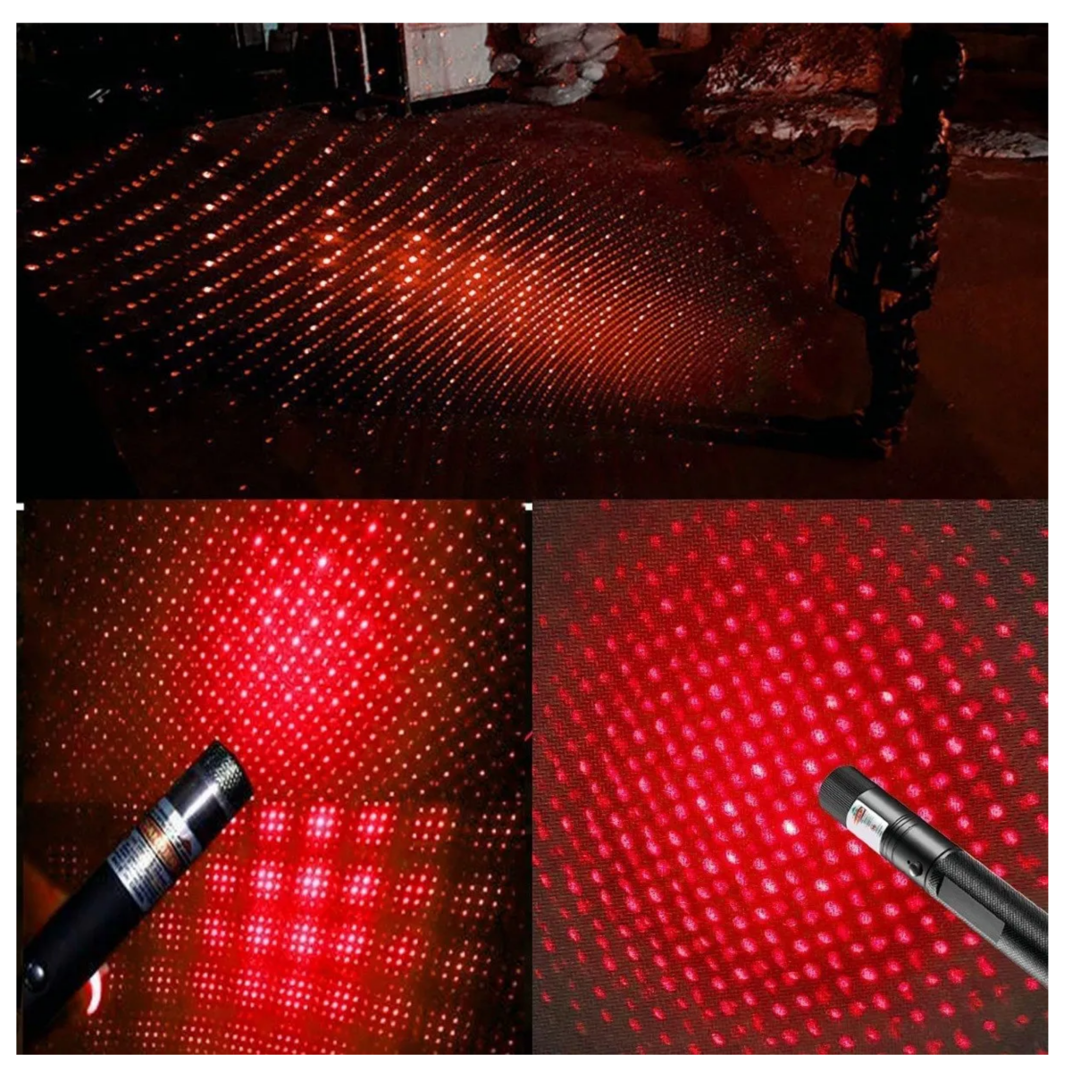 Puntero Laser Rojo Potente 5000mw Usb Recargable, Negro