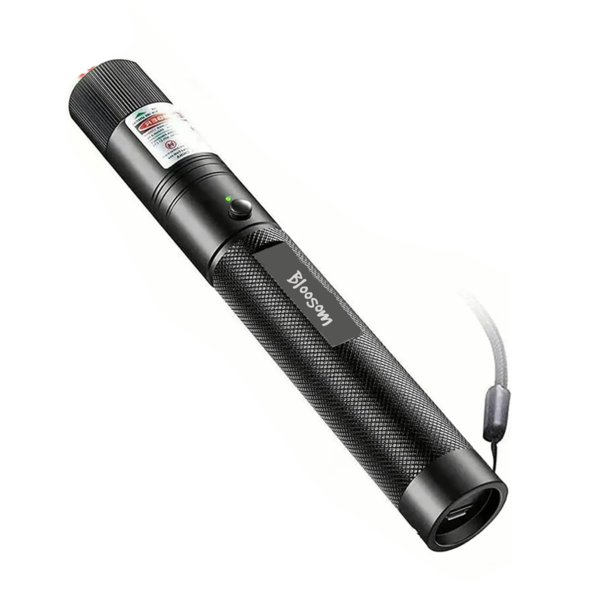 Puntero Laser Rojo Potente 5000mw Usb Recargable, Negro