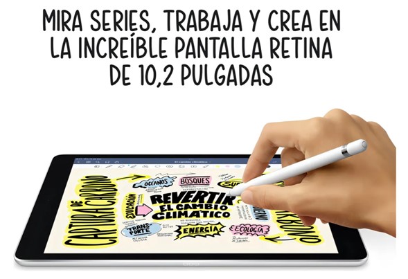 iPad 9 10.2 64 Gb Gris Reacondicionado (Reacondicionado)