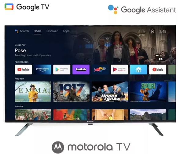 Smart TV Motorola MOT43FLE11 43" Full HD LED