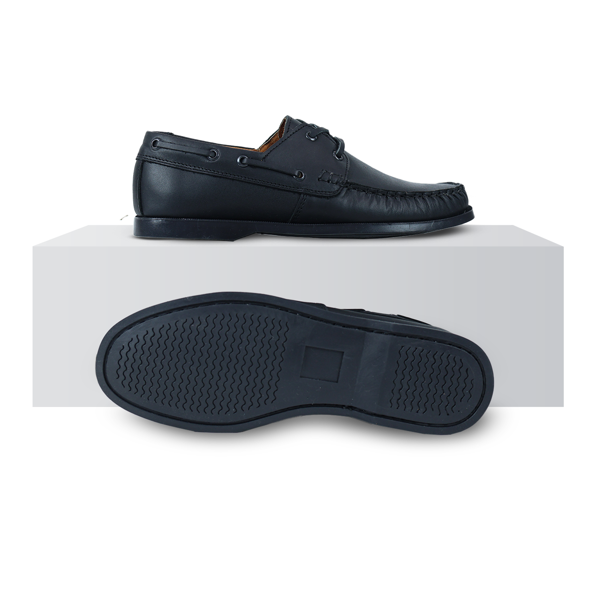 Mocasines Náutico Color Negro Top Sider Para Hombre 