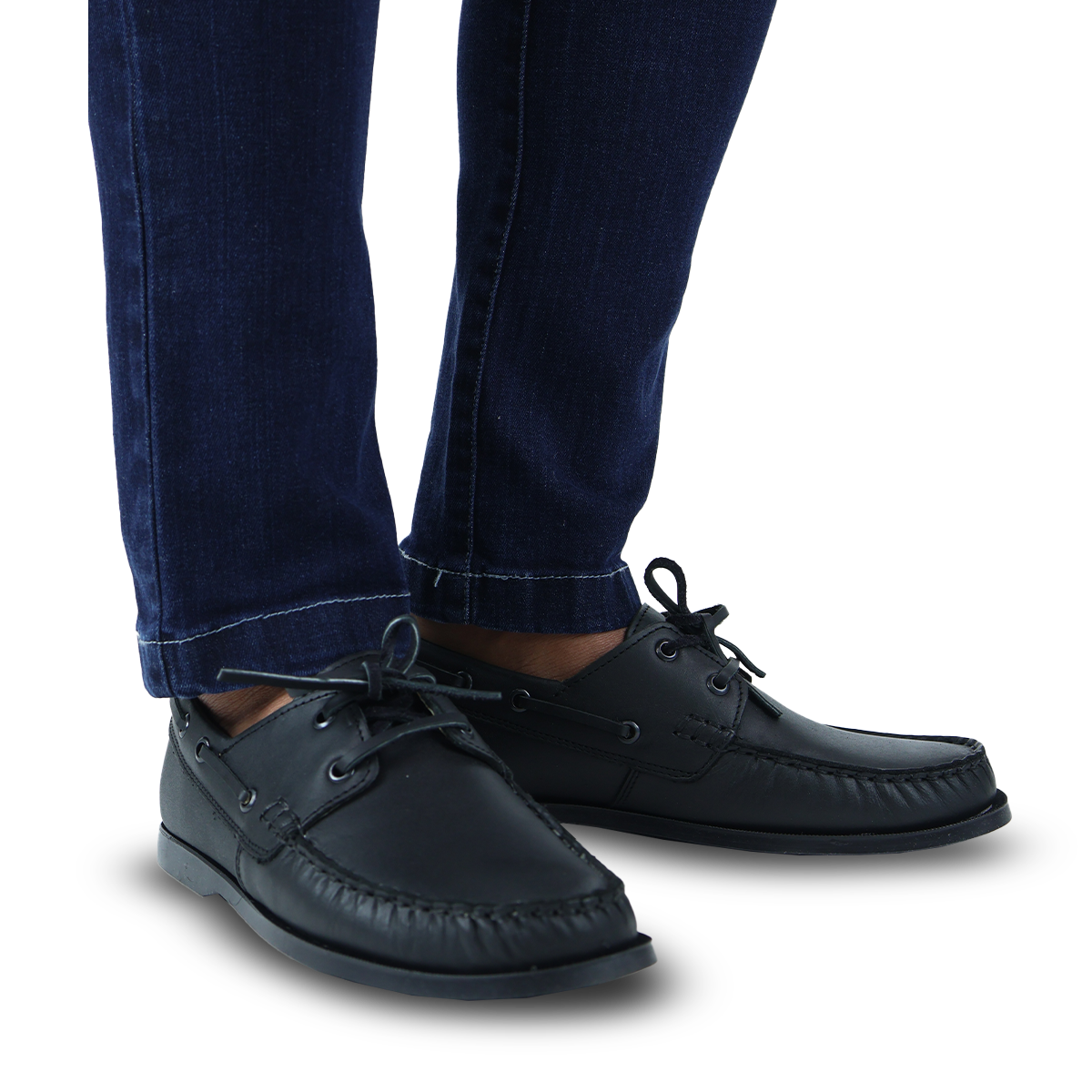 Mocasines Náutico Color Negro Top Sider Para Hombre 