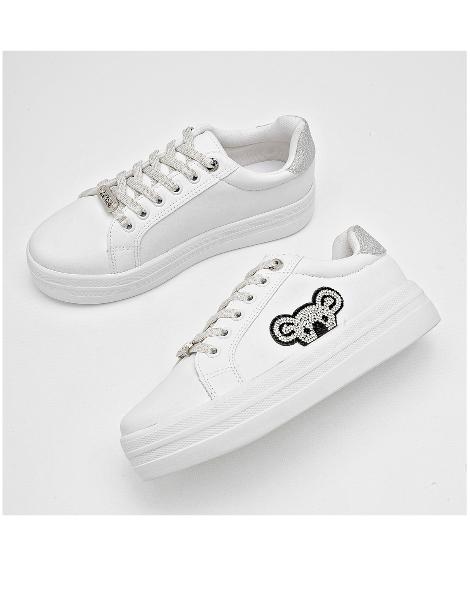 TENIS CASUAL PARA MUJER COLOR BLANCO