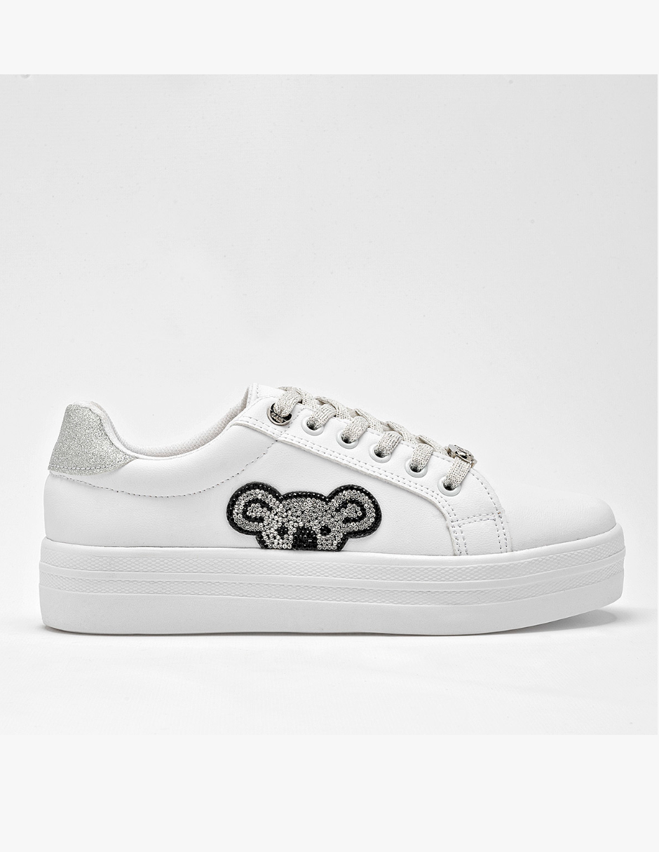 TENIS CASUAL PARA MUJER COLOR BLANCO