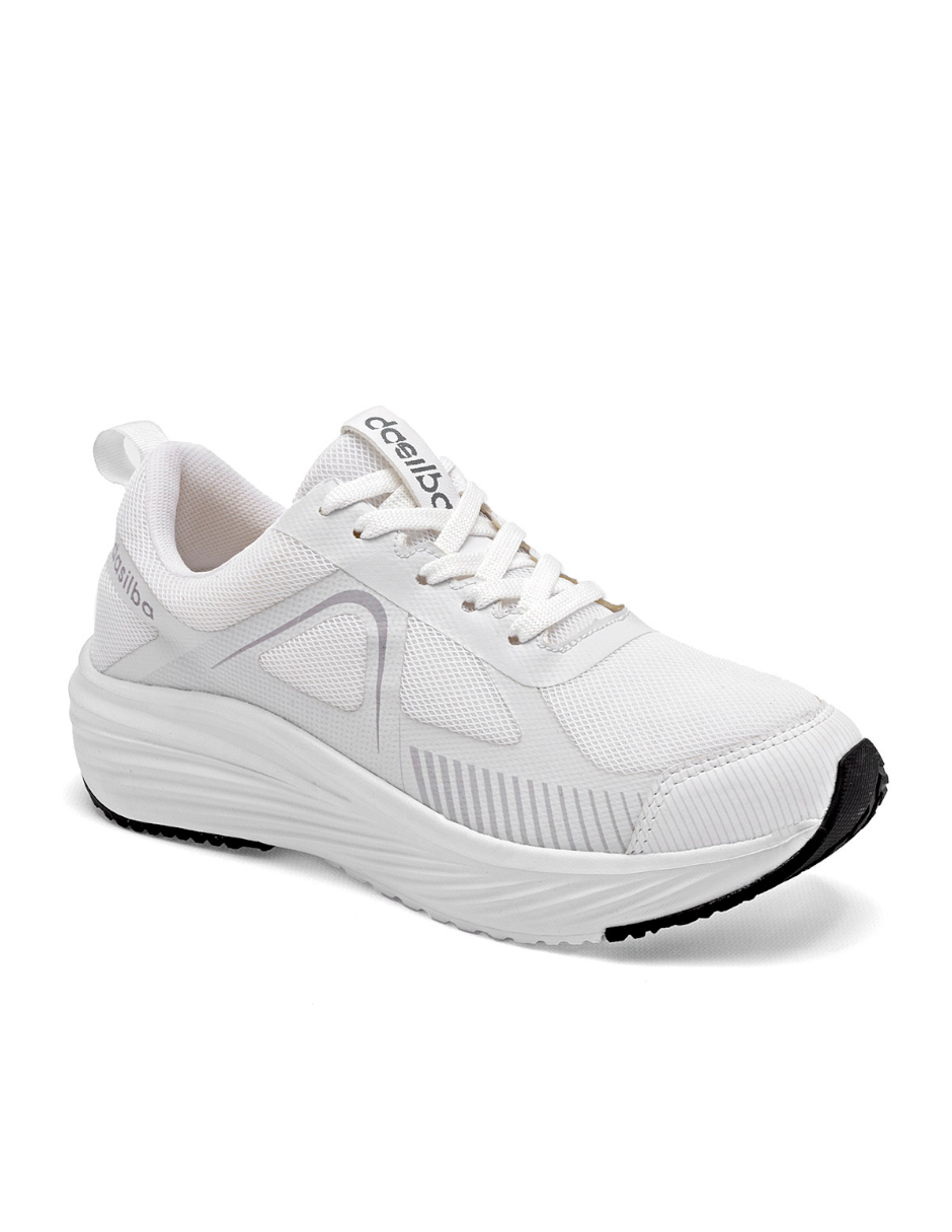 TENIS DEPORTIVO PARA MUJER COLOR BLANCO
