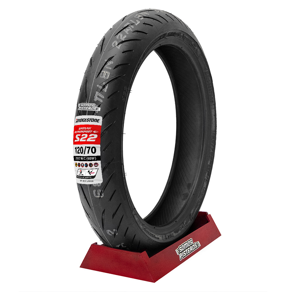 Llanta Bridgestone Battlax S22 120/70 17 R6R R1 S1000RR ZX6
