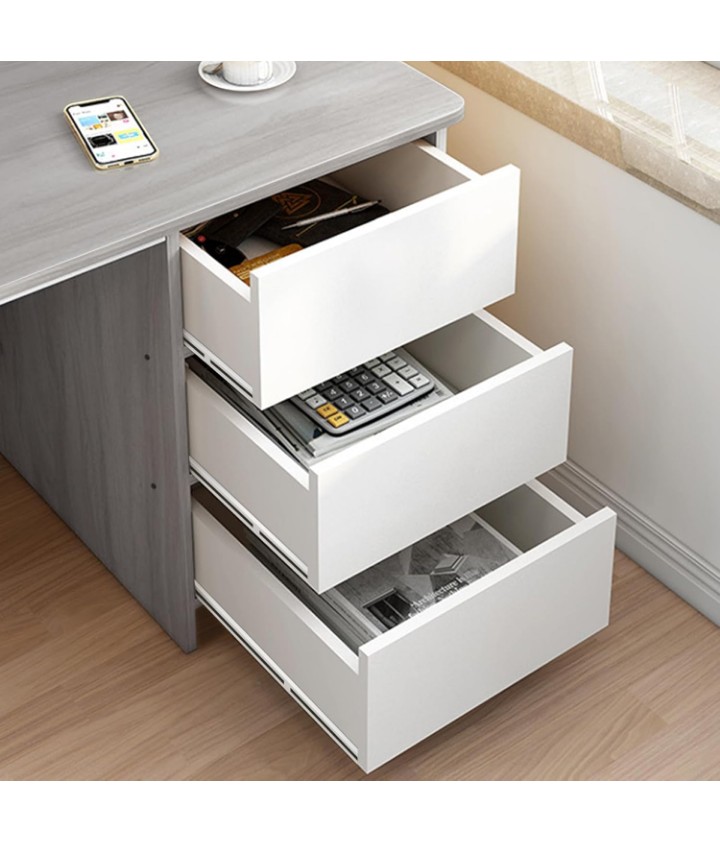 Escritorio mesa de trabajo Minimalista con cajones resistente 