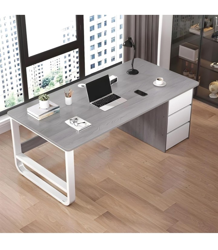 Escritorio mesa de trabajo Minimalista con cajones resistente 