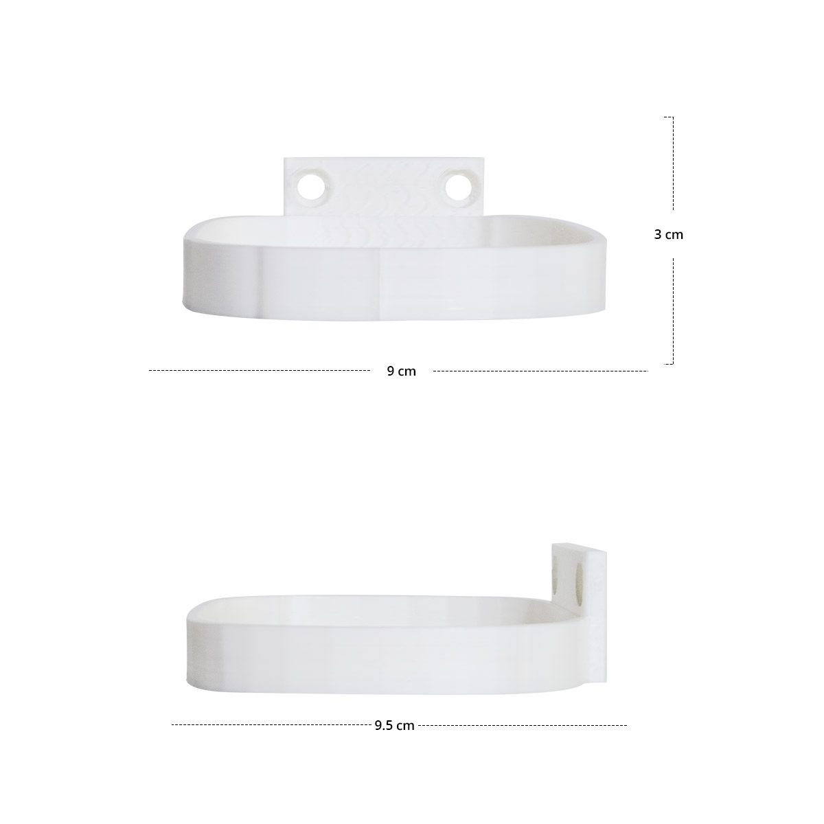 Kit Soporte de pared Router Tenda Mx12 Sistema Mesh Ax3000 Impremli