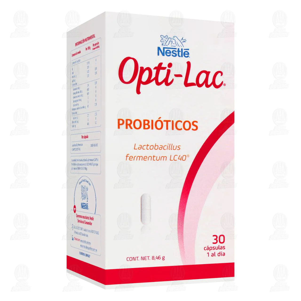 Nestle Opti-Lac Probióticos 30 Cápsulas
