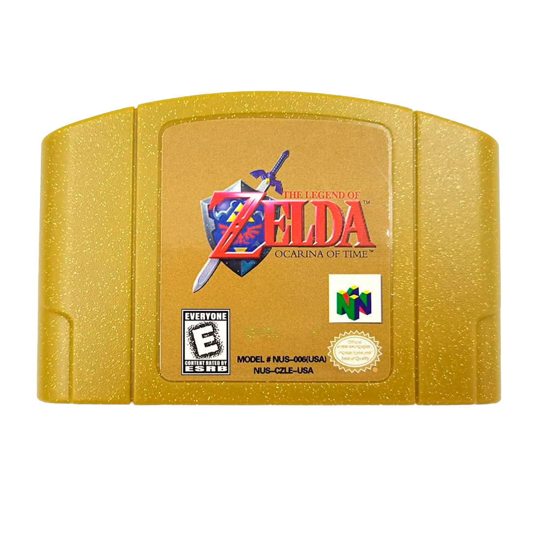 The Legend Of Zelda Ocarina Of Time N64 Español Dorado