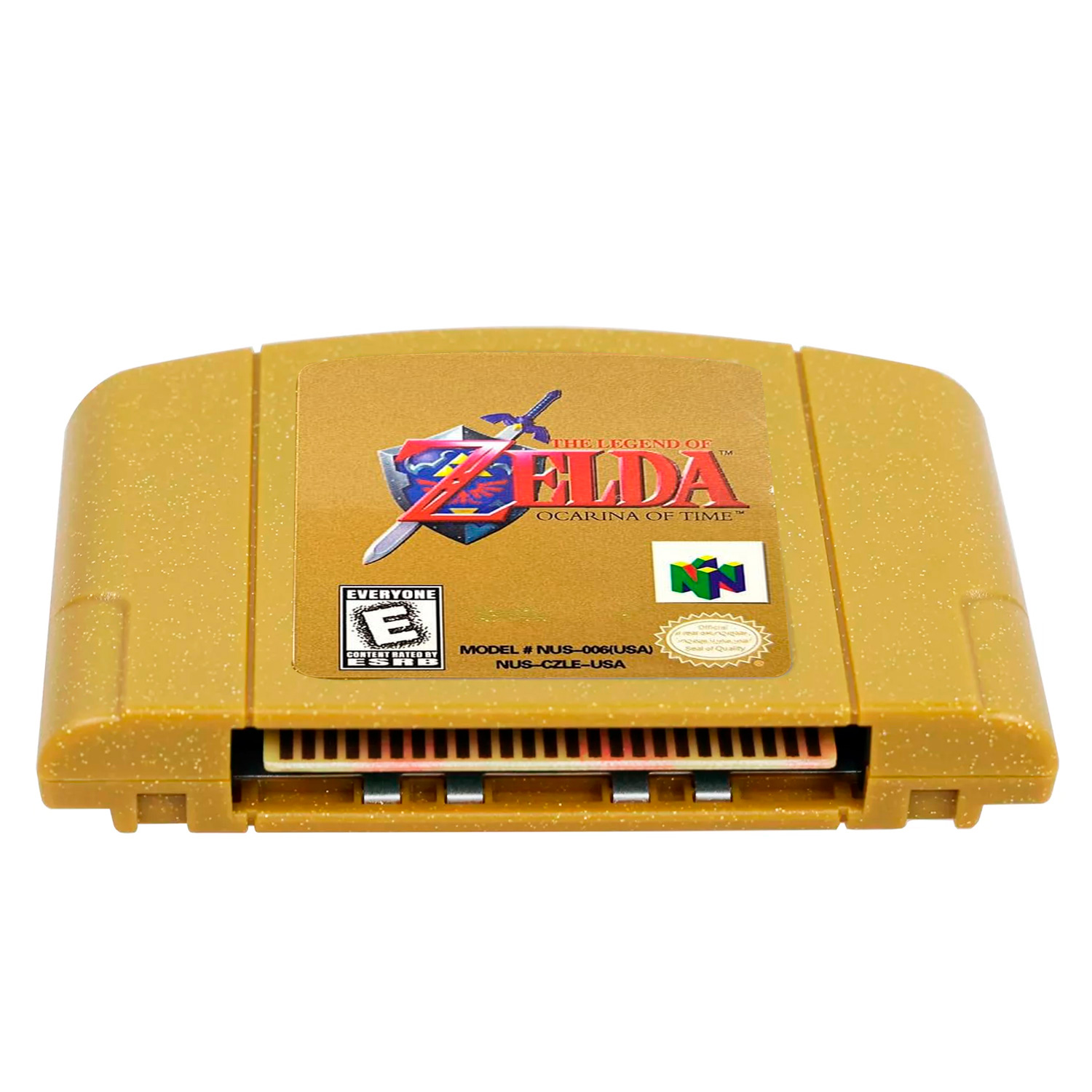 The Legend Of Zelda Ocarina Of Time N64 Español Dorado