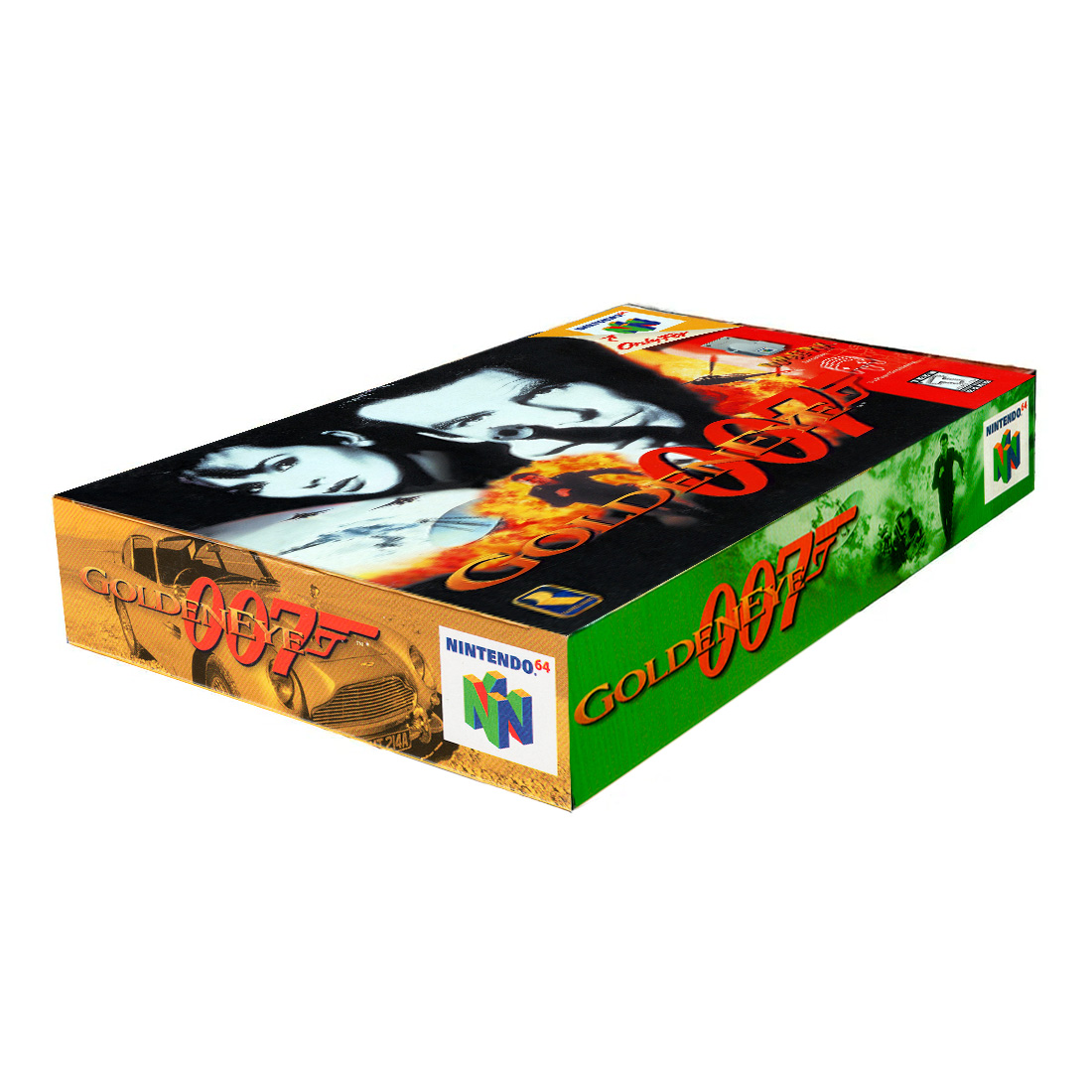 Golden Eye 007 Físico En Caja Con Manual Nintendo 64