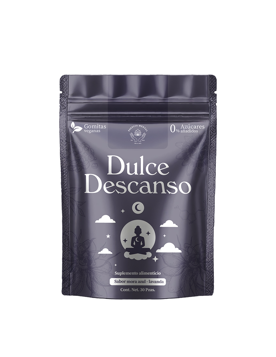 Gomitas "Dulces Sueños" con 5-HTP, L-Teanina, Flor de la Pasión  y CBN | Esencia Mental | Descanso y la Relajación
