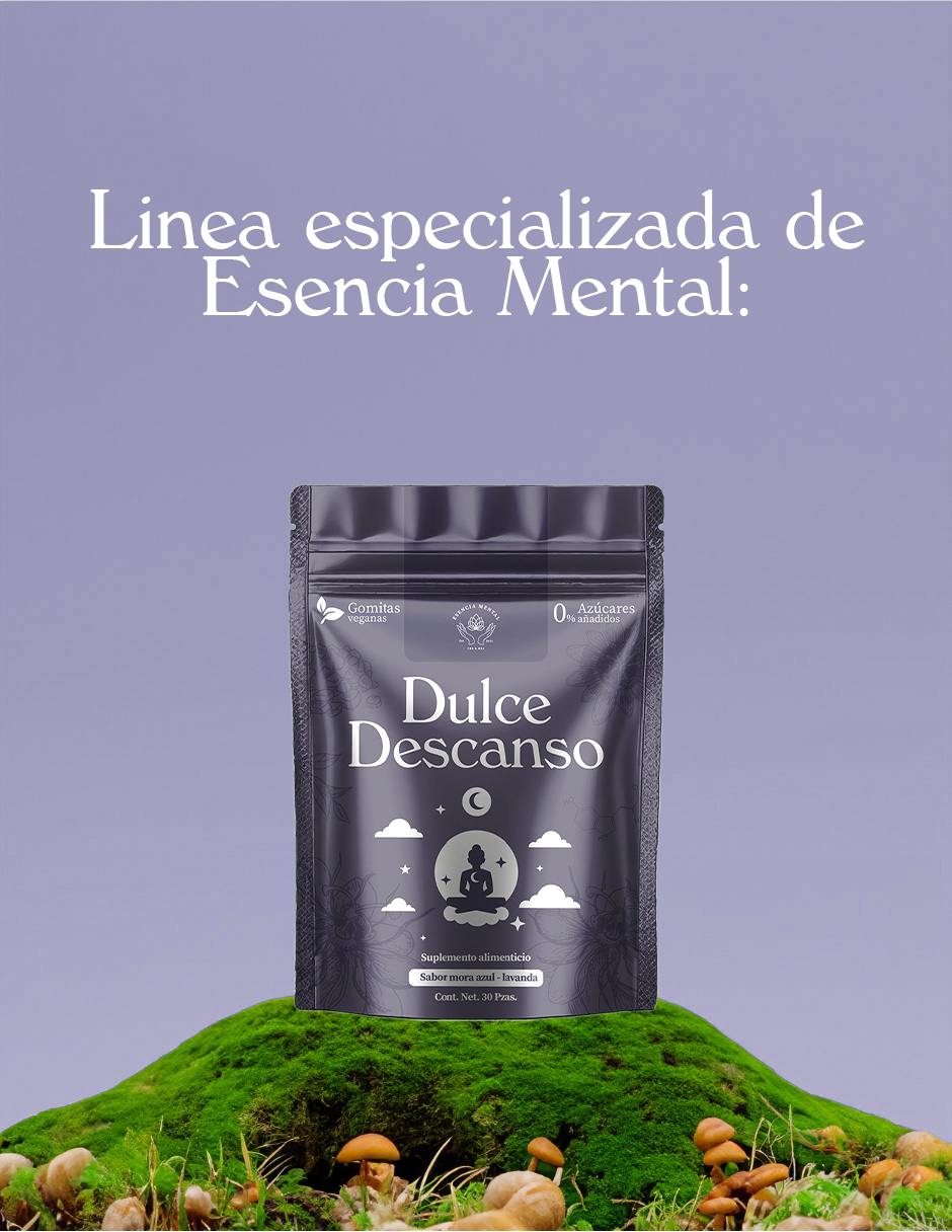 Gomitas "Dulces Sueños" con 5-HTP, L-Teanina, Flor de la Pasión  y CBN | Esencia Mental | Descanso y la Relajación