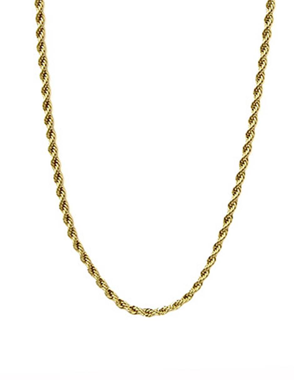 Cadena Torzal Chica Oro Laminado Moon