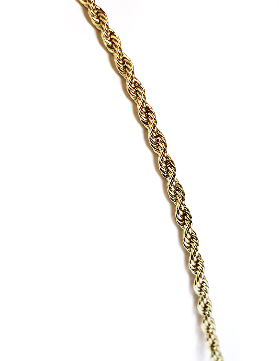 Cadena Torzal Chica Oro Laminado Moon