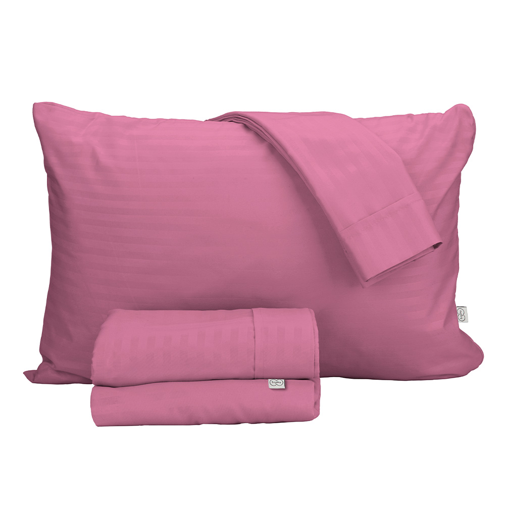 Sábanas Individual Trinity Palo de Rosa 