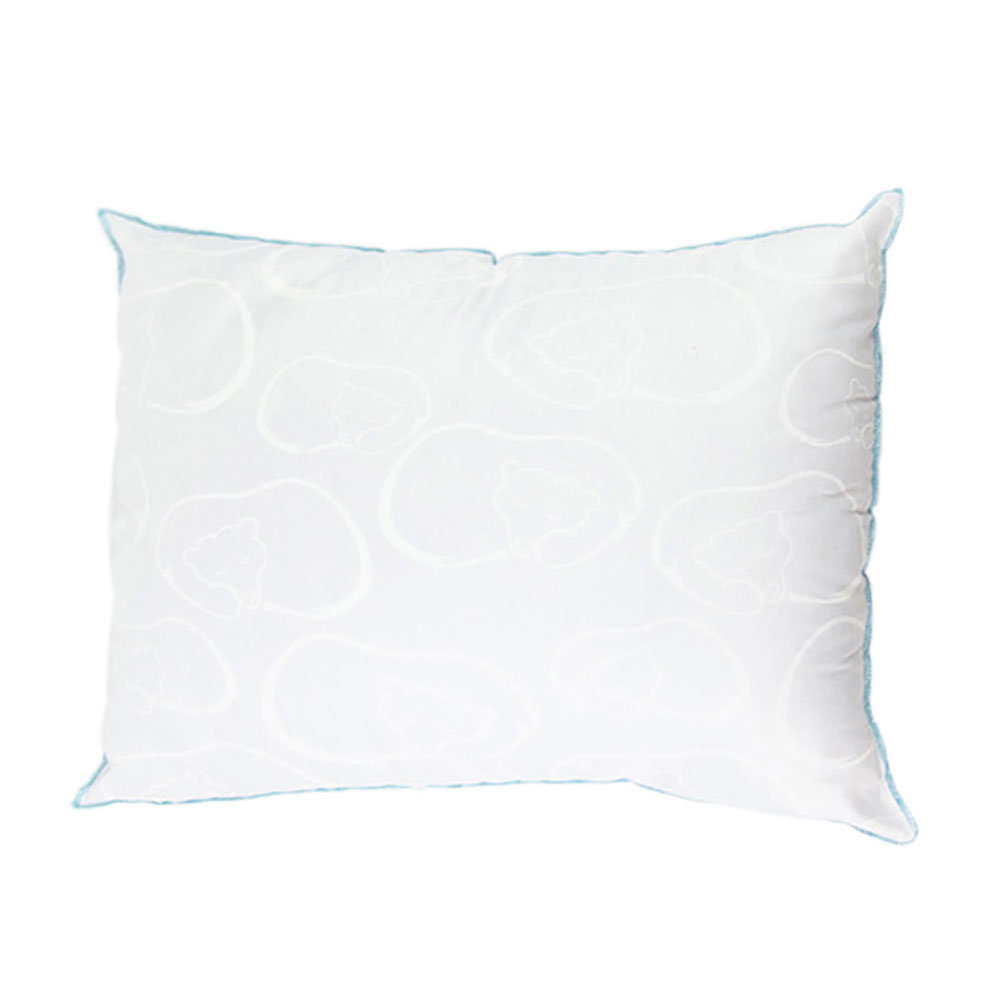 Colchón Matrimonial Spring Air Cantabria Azul  + 2 Almohadas Spring Air Osos 