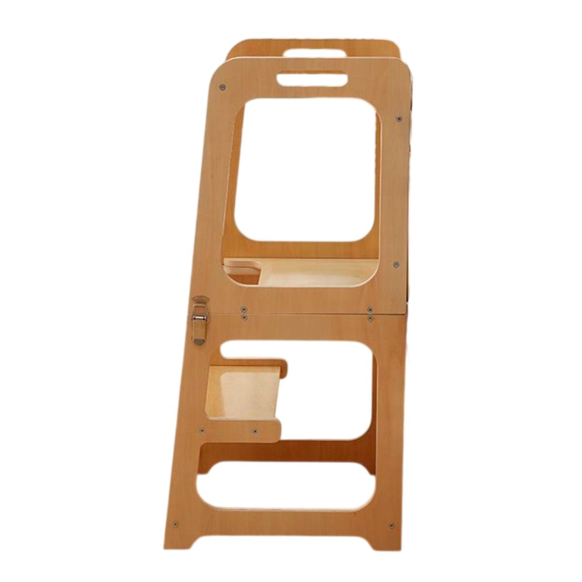 Torre de Aprendizaje Montessori 3 en 1, Taburete Auxiliar, Bluelander 
