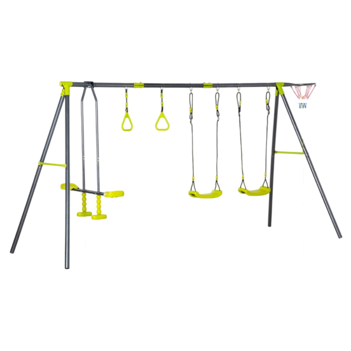 Columpio De 3 Plazas para Niños con Diseño Innovador Bluelander 