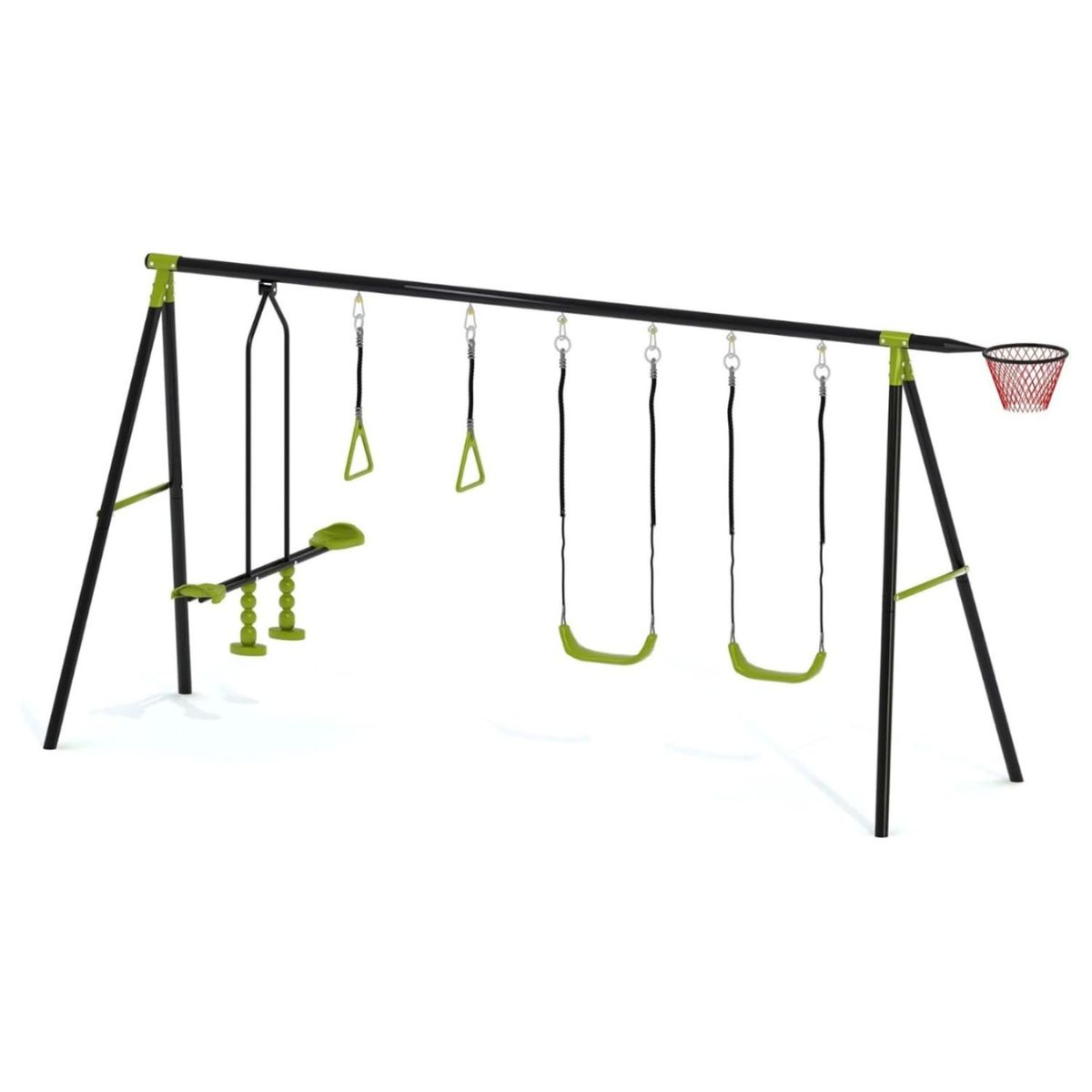 Columpio De 3 Plazas para Niños con Diseño Innovador Bluelander 