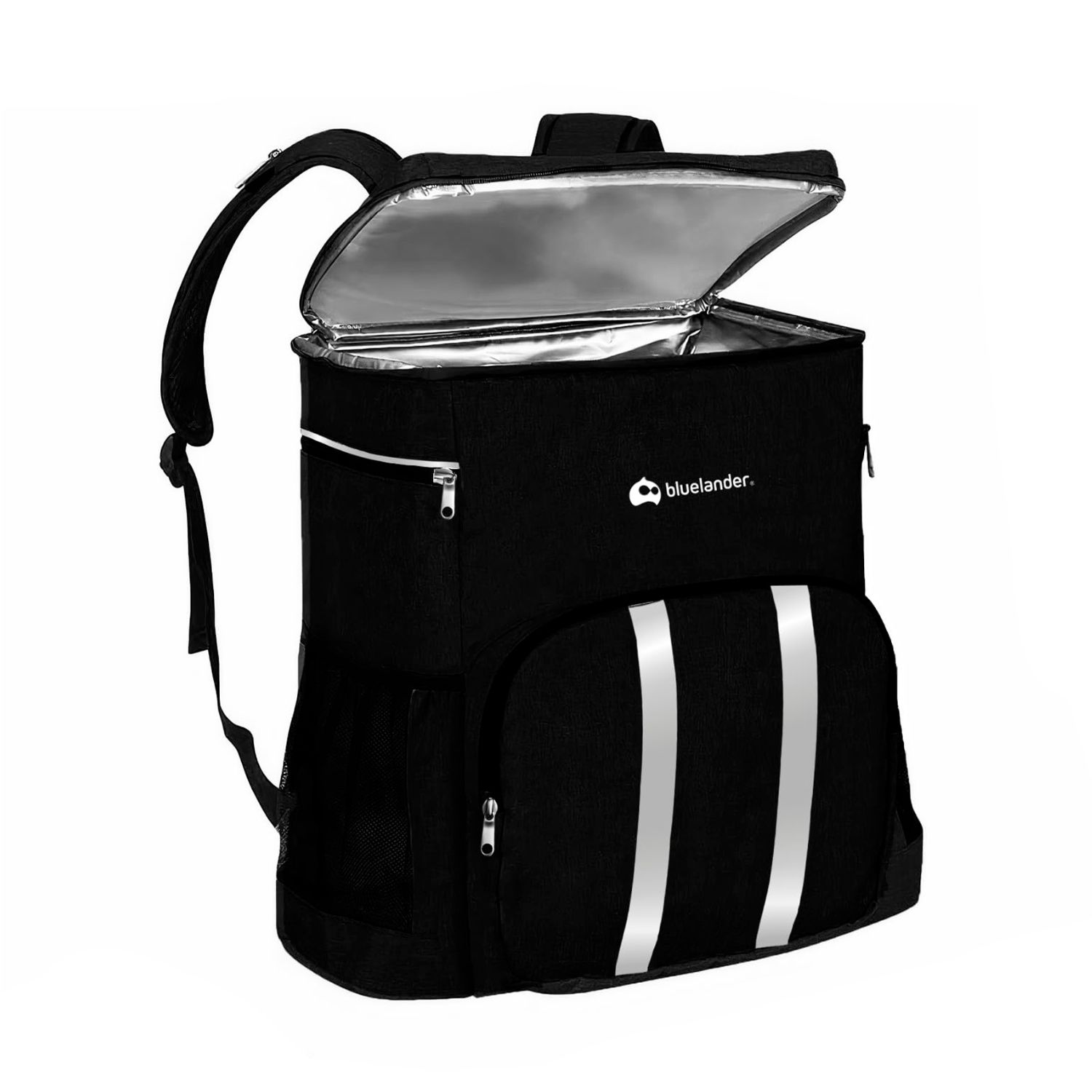 Lonchera Térmica Aislada Portátil, Capacidad de 27 L, Negro, Bluelander