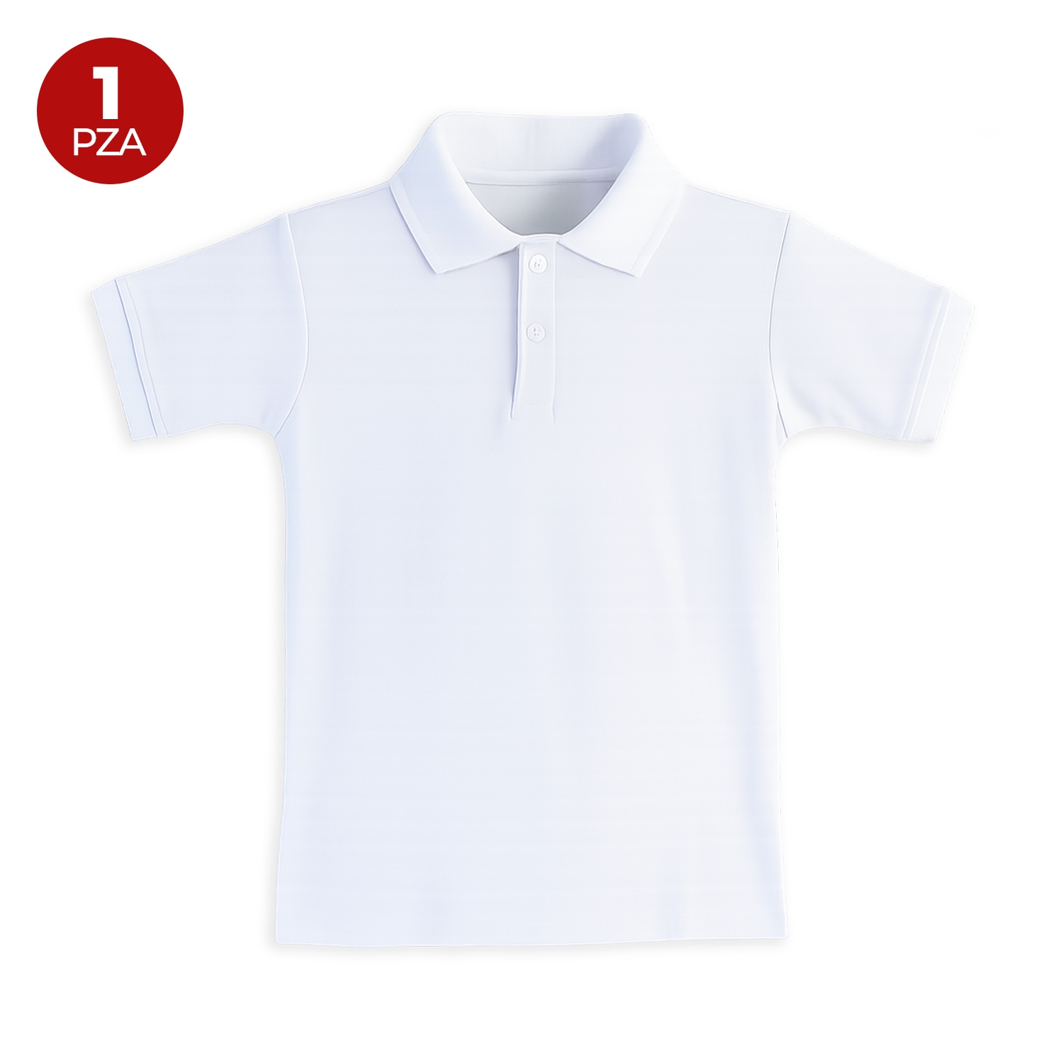 Playera Escolar Tipo Polo Para Niño Y Niña Comoda