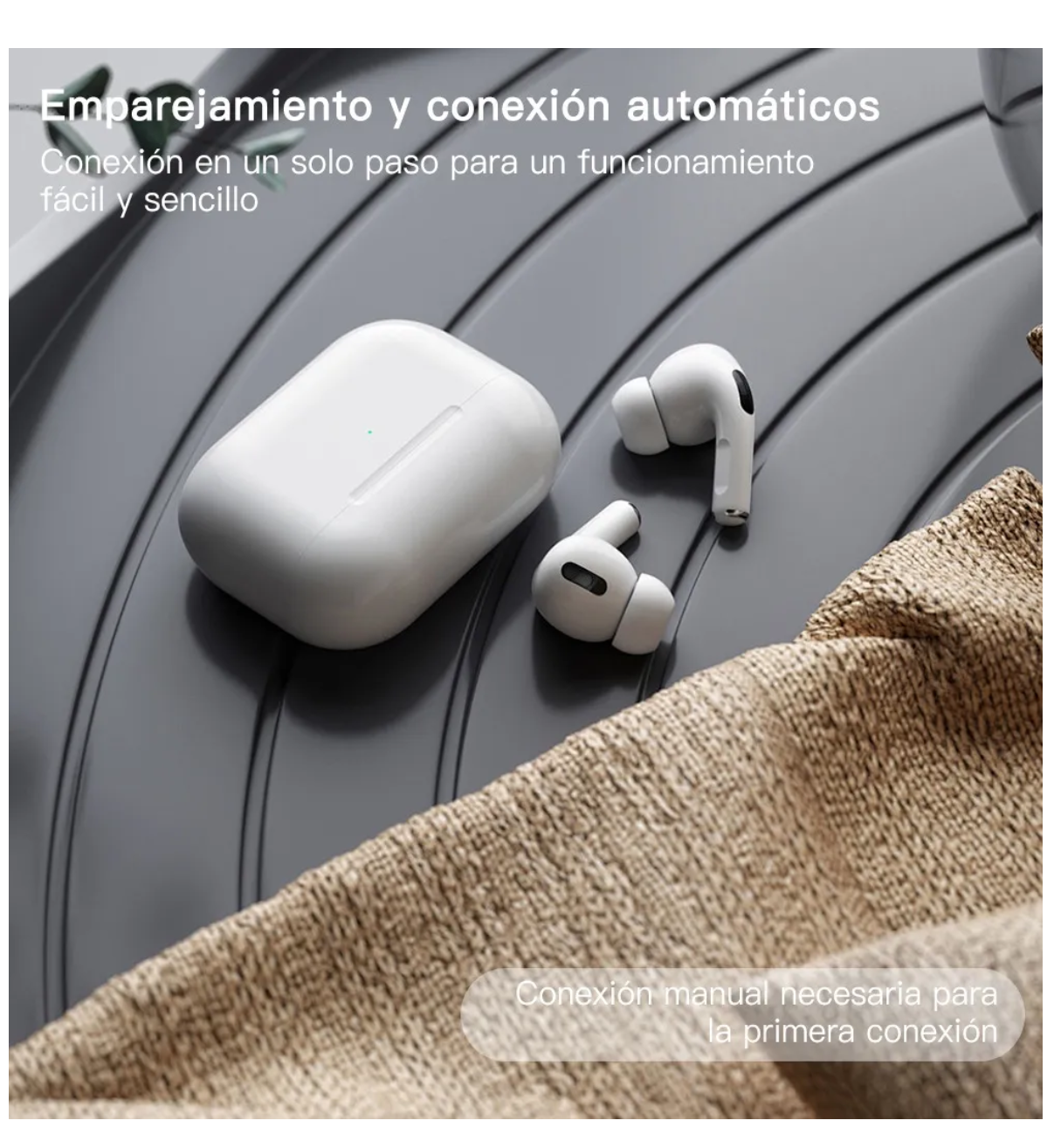 Audífonos Bluetooth Hifi Auriculares Malubero Hd Call Para Ios iPhone Color Blanco