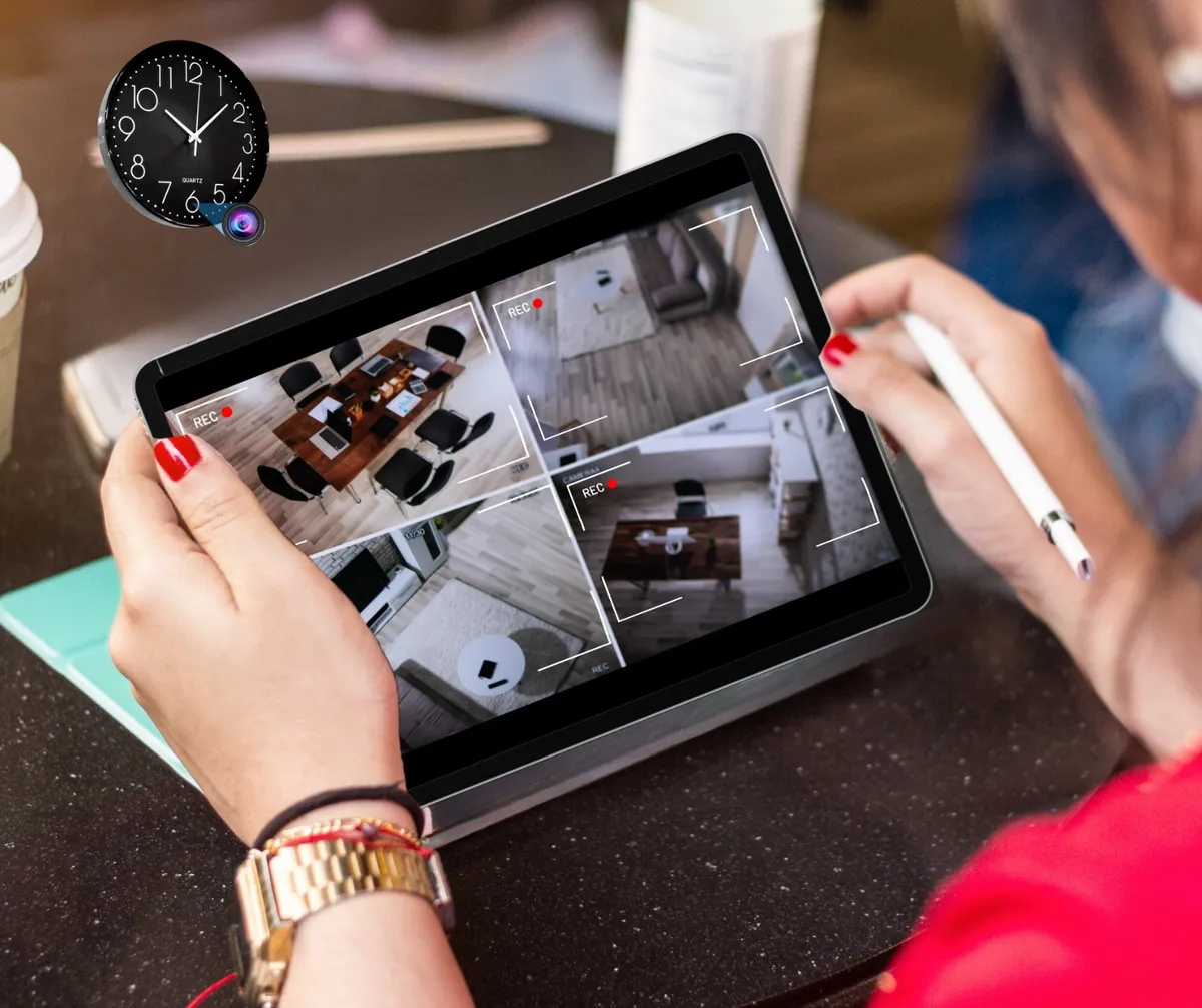 Reloj Espía con Cámara Oculta HD 4k con Control Remoto por APP (Wifi) con Ranura para Micro SD