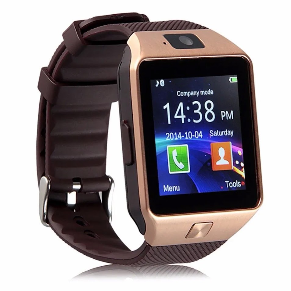 Smartwatch Dz09 Con Bluetooth, Cámara, Cronometro, Llamadas - Reloj Inteligente Dorado.