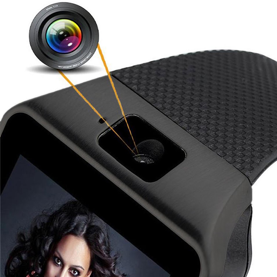 Smartwatch Dz09 Con Bluetooth, Cámara, Cronometro, Llamadas - Reloj Inteligente Plateado