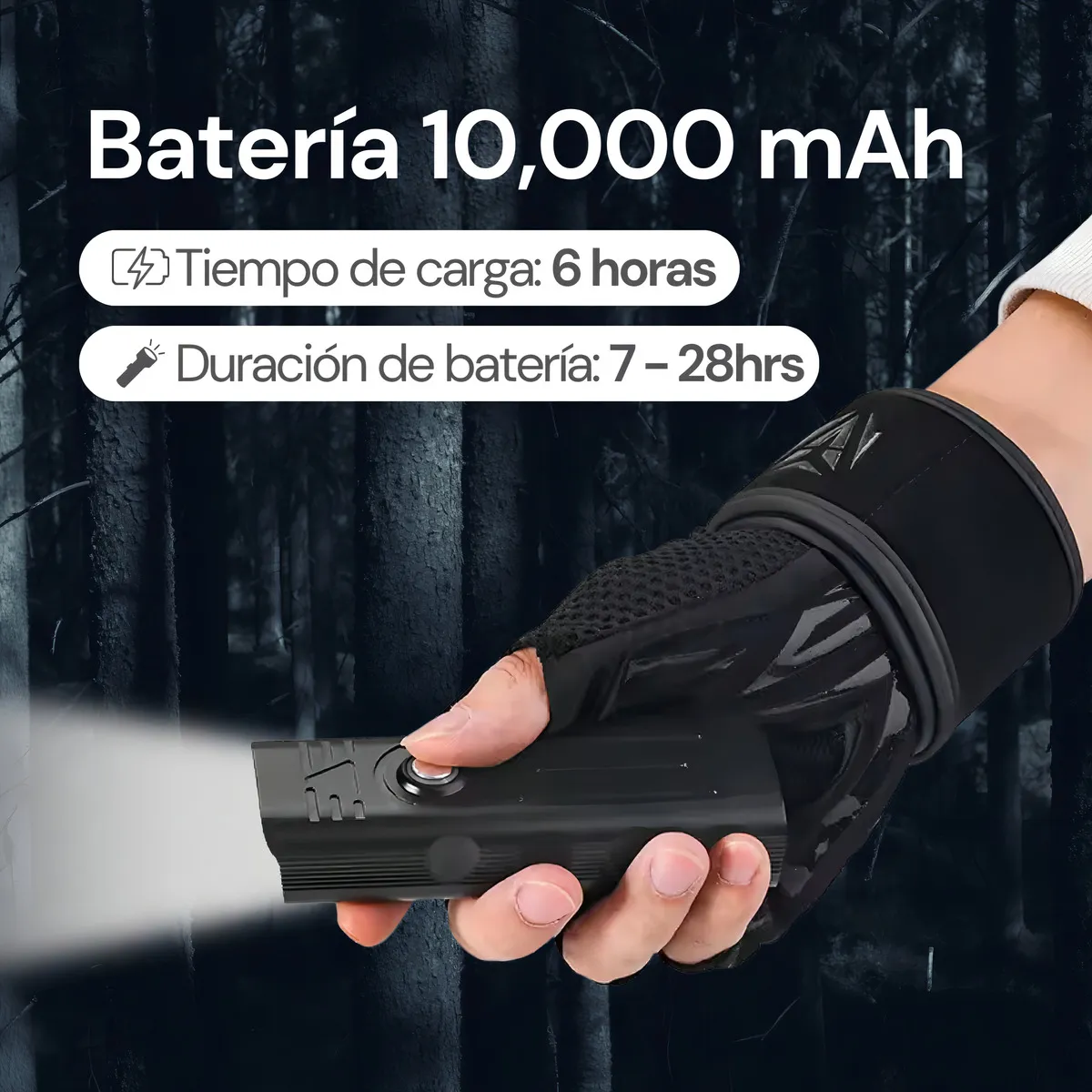 Lámpara LED Bicicleta USB Recargable con Luz Delantera y Trasera – Incluye Patito Decorativo con Casco