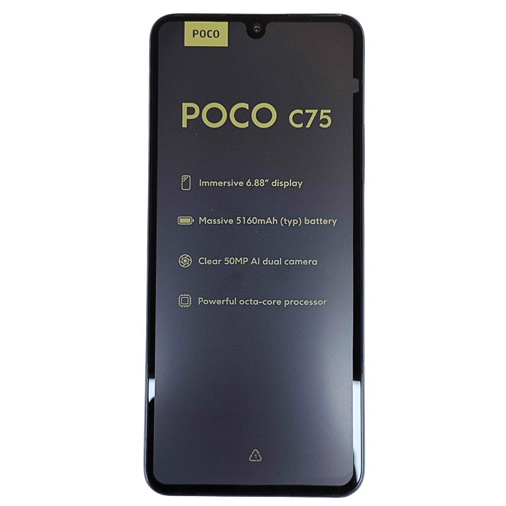 Xiaomi Poco C75 256gb/ 8gb Ram (negro)+ Smartwatch Filwans Gts Mini (dorado)