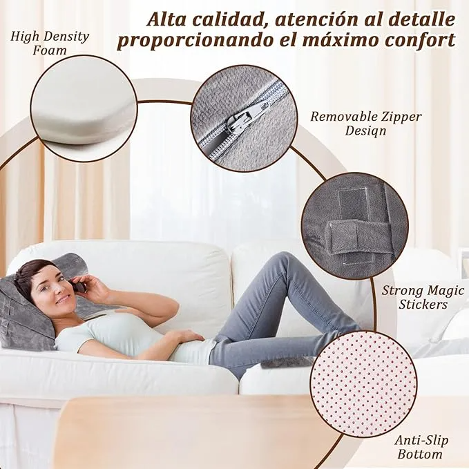 Juego De Almohadas Ajustables De Cuña Almohada Para Reflujo