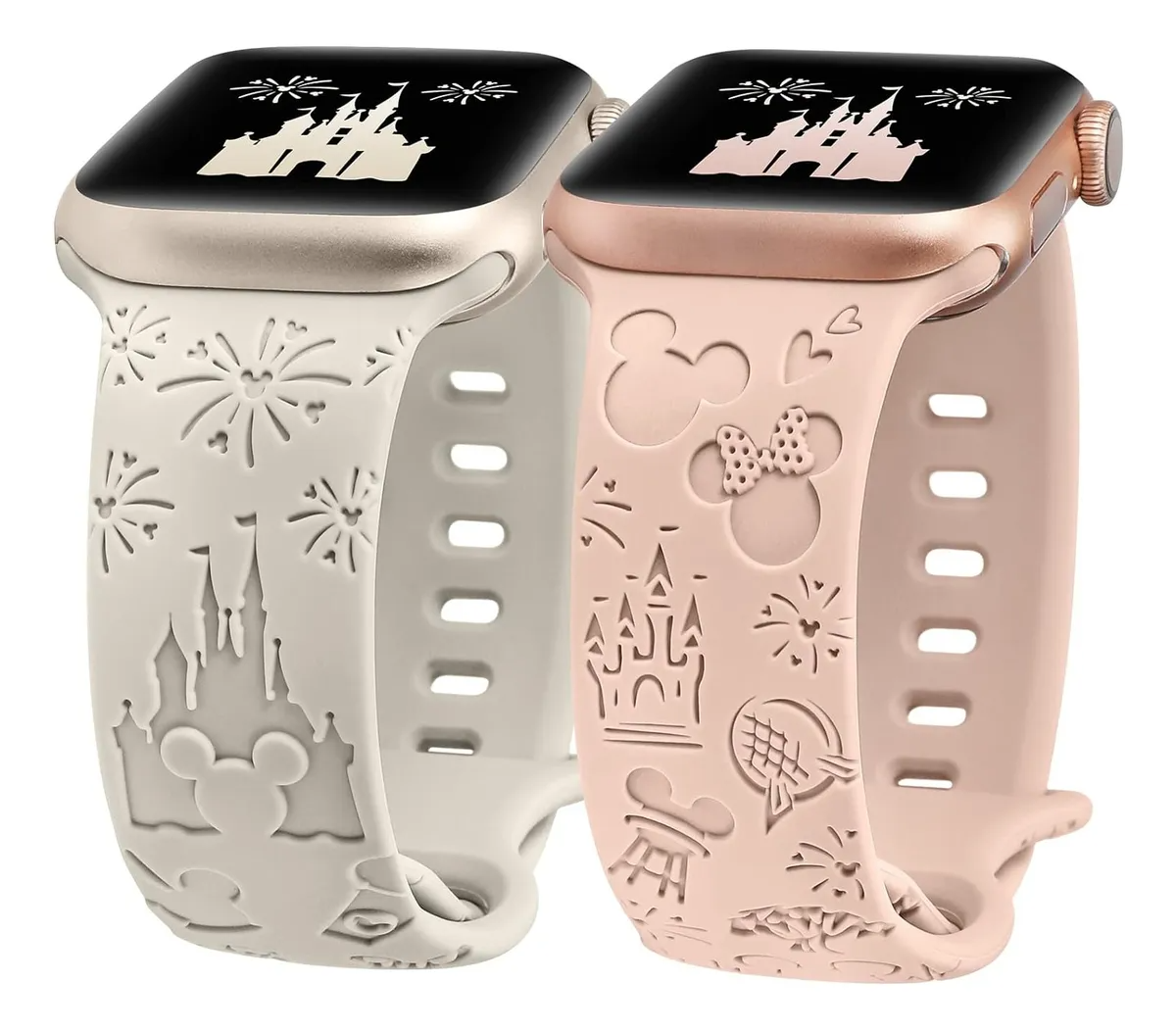 Correa Para Apple Watch Silicon Castillo Serie 8/7/6/5/4/3/2