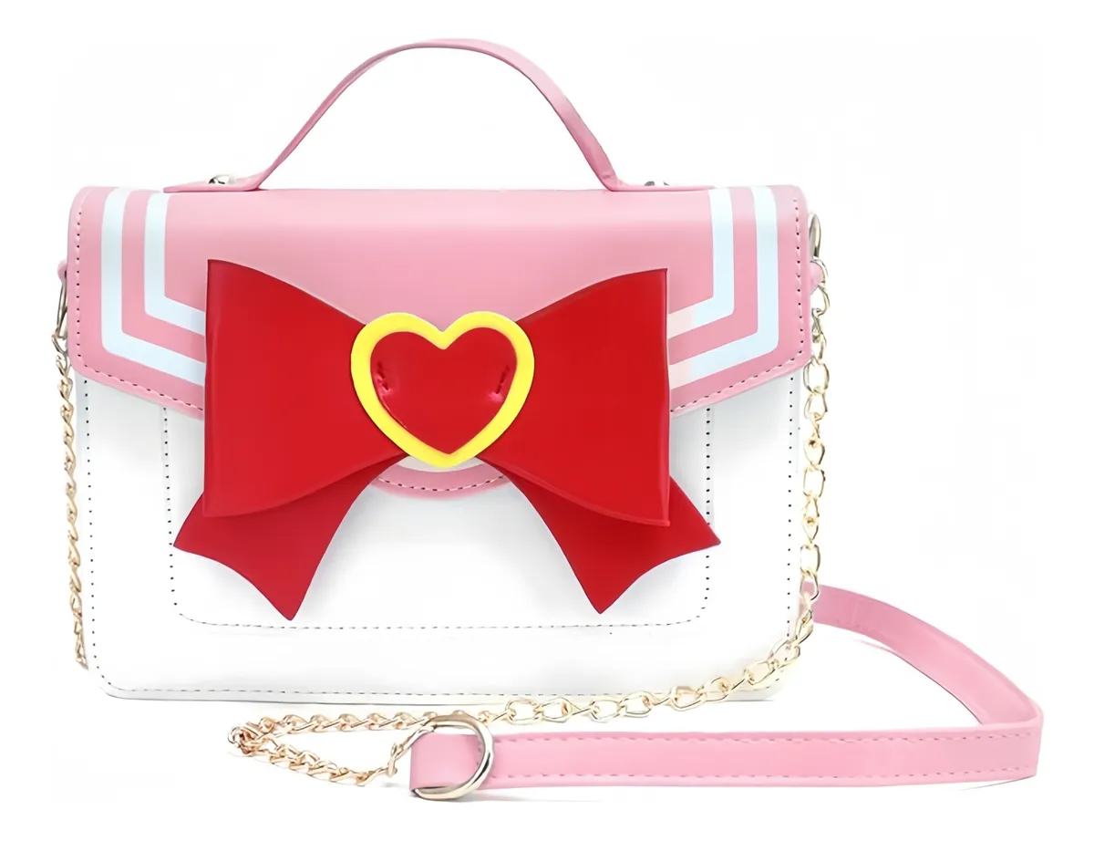 Crossbody Bolsa Sailor Moon Anime Kawaii Mensajero Premium.
