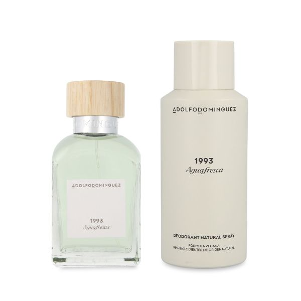 SET ADOLFO DOMINGUEZ AGUA FRESCA 1993 2PZS