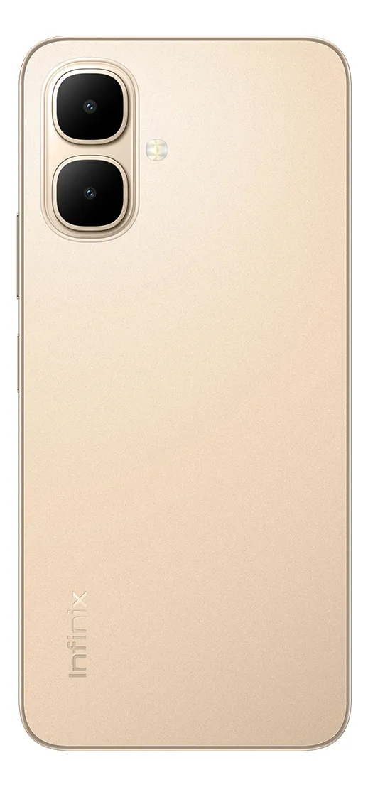 Celular Infinix Smart 10 Dual Sim Infinix Ai 128 GB ROM 4 GB RAM Dorado Doble Altavoz Ip64 Pantalla De 120 Hz