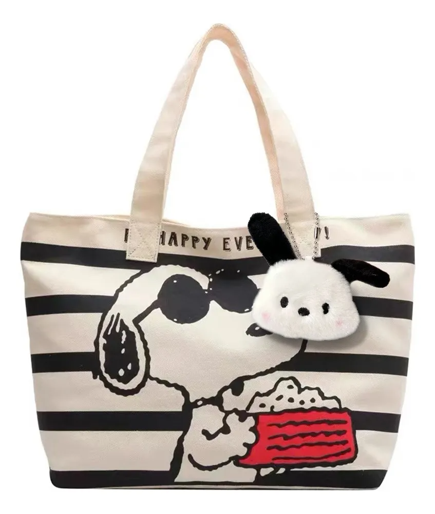 Bolso Snoopy Dibujos Animados Tote Bag De Hombro Aesthetic