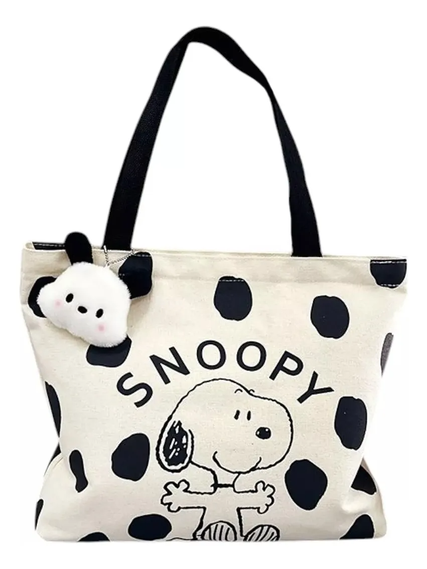 Bolso Snoopy Dibujos Animados Tote Bag De Hombro Aesthetic