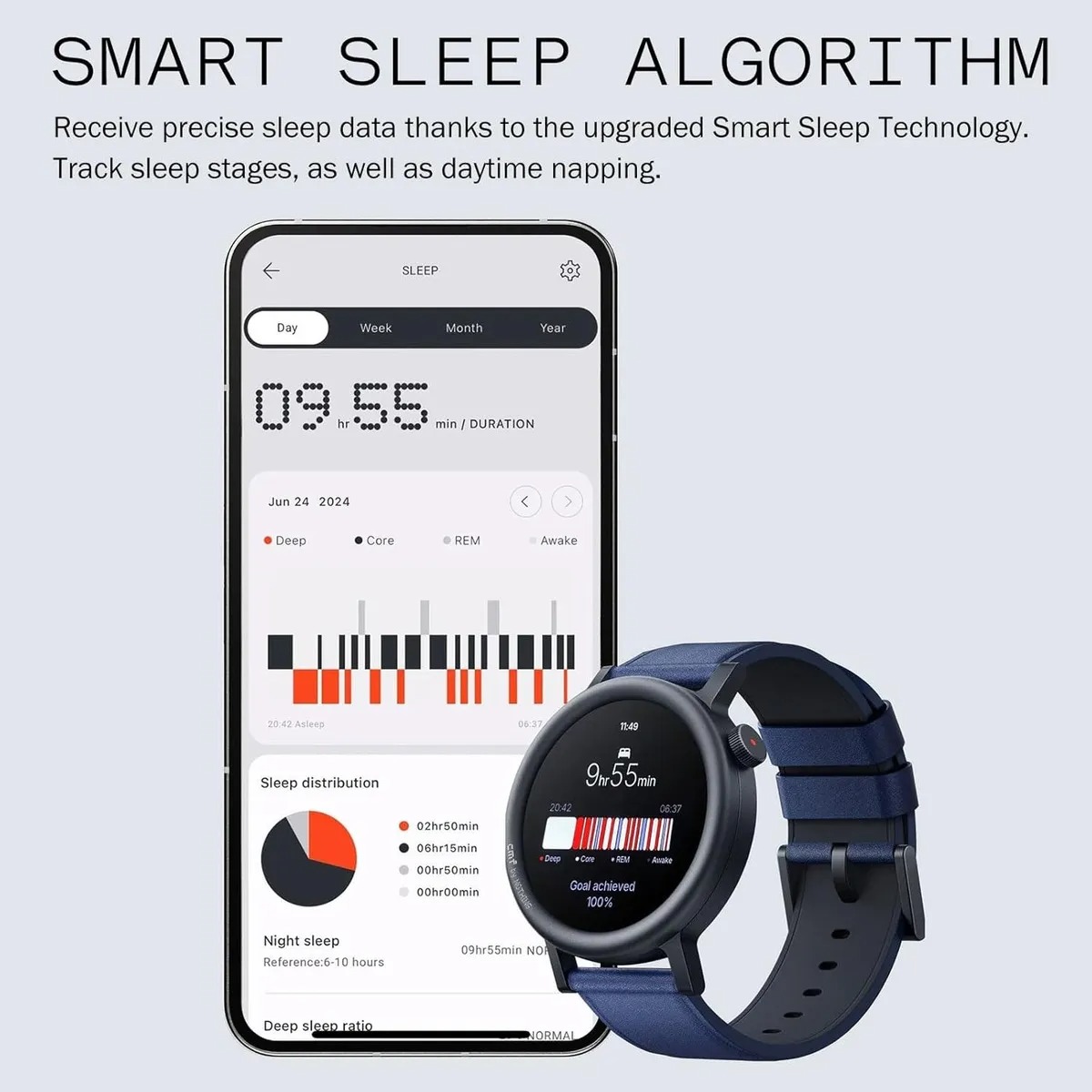 Reloj inteligente Smart Watch Cmf By Nothing Watch Pro 2 con funda de grafito, bisel negro, 