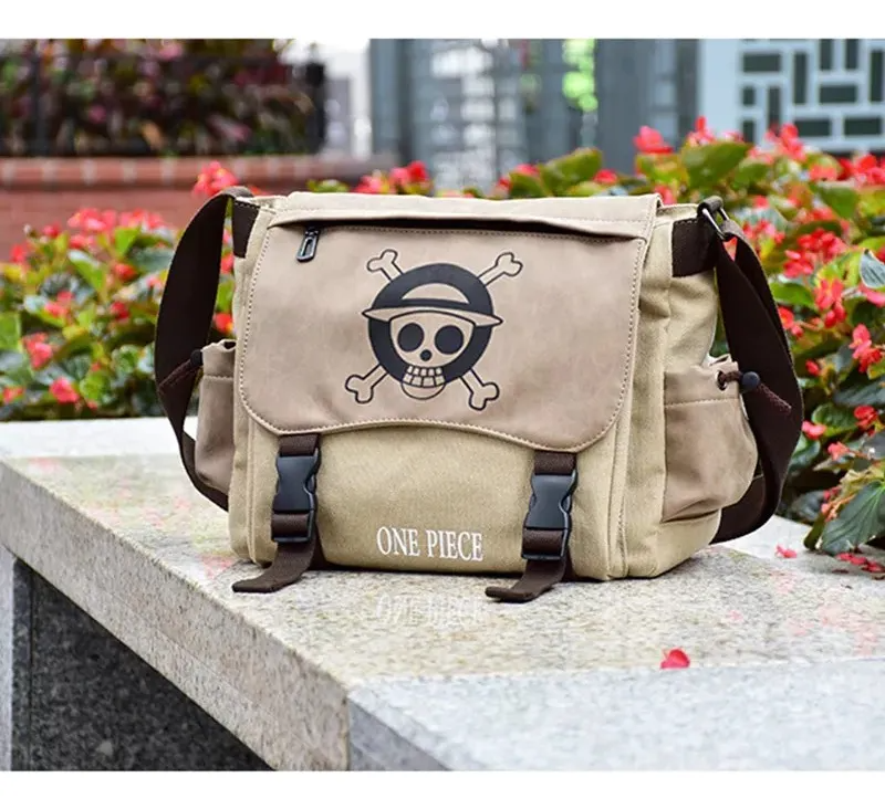 One Piece Anime Canvas Mochila De De Alta Calidad Color 01, Backpack Regalo De Alta Calidad