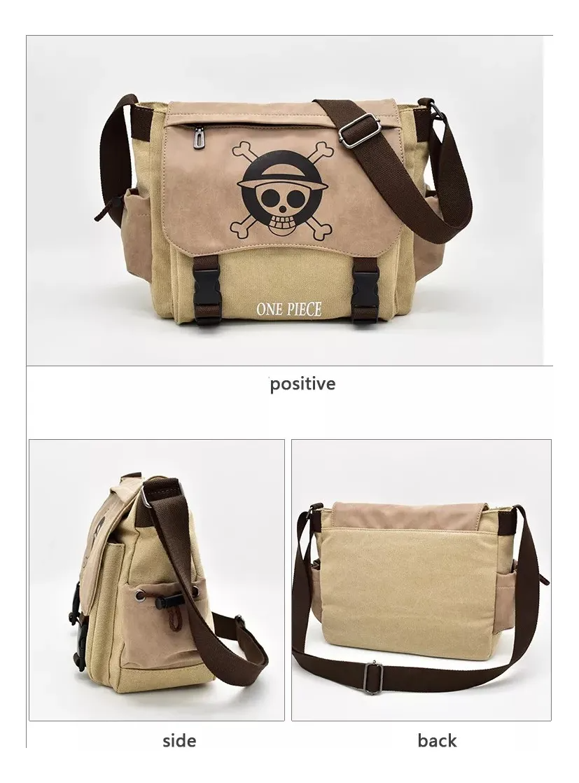One Piece Anime Canvas Mochila De De Alta Calidad Color 01, Backpack Regalo De Alta Calidad