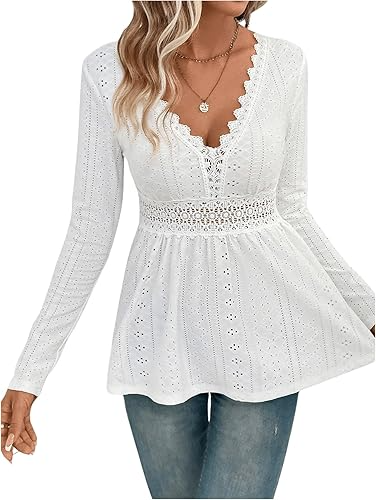 Blusas Mujer Elegantes Casual Manga Corta Comodidad Moda