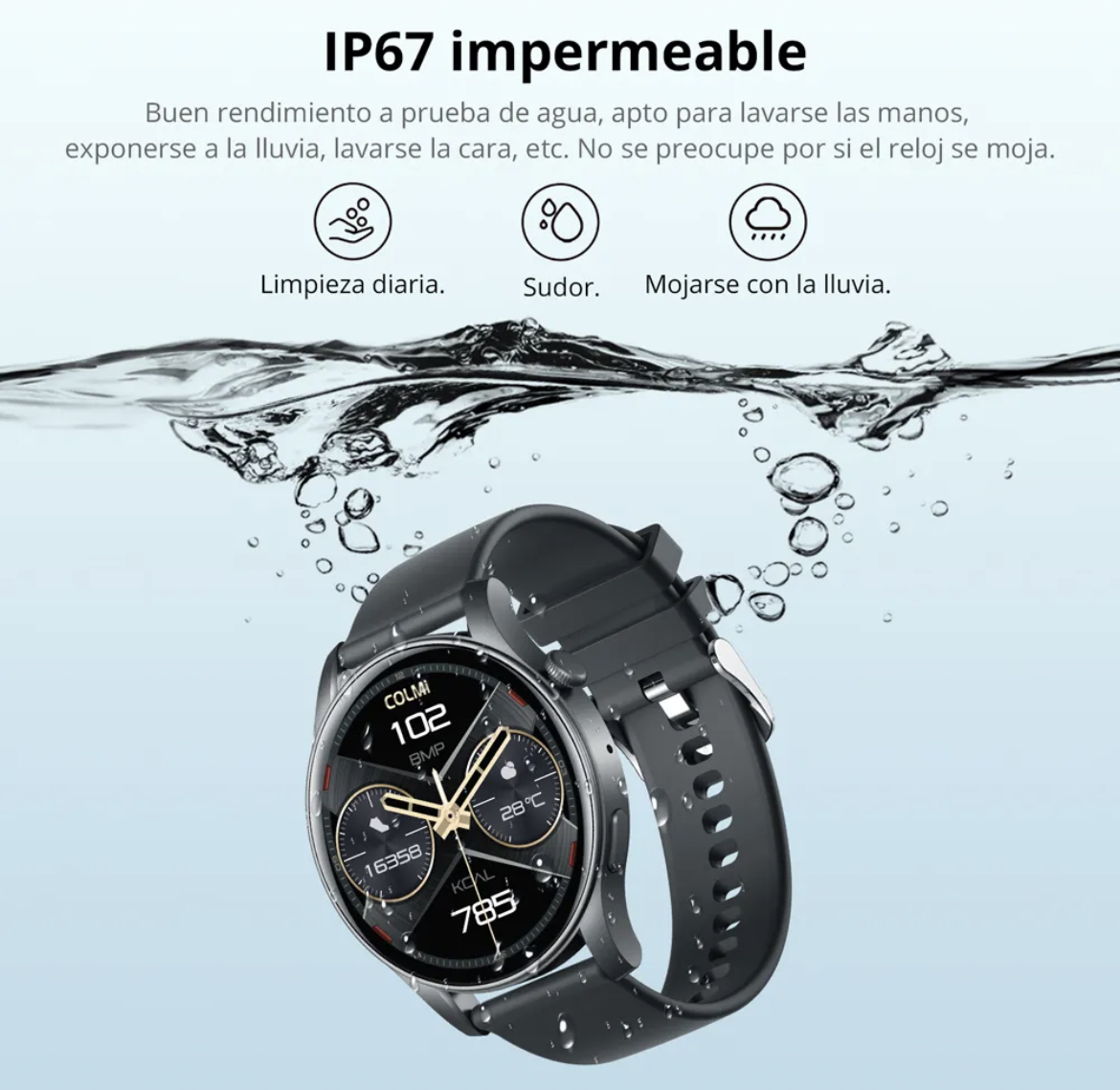 Colmi P71 Smartwatch 1.9 Mujer Hombres Reloj Inteligente