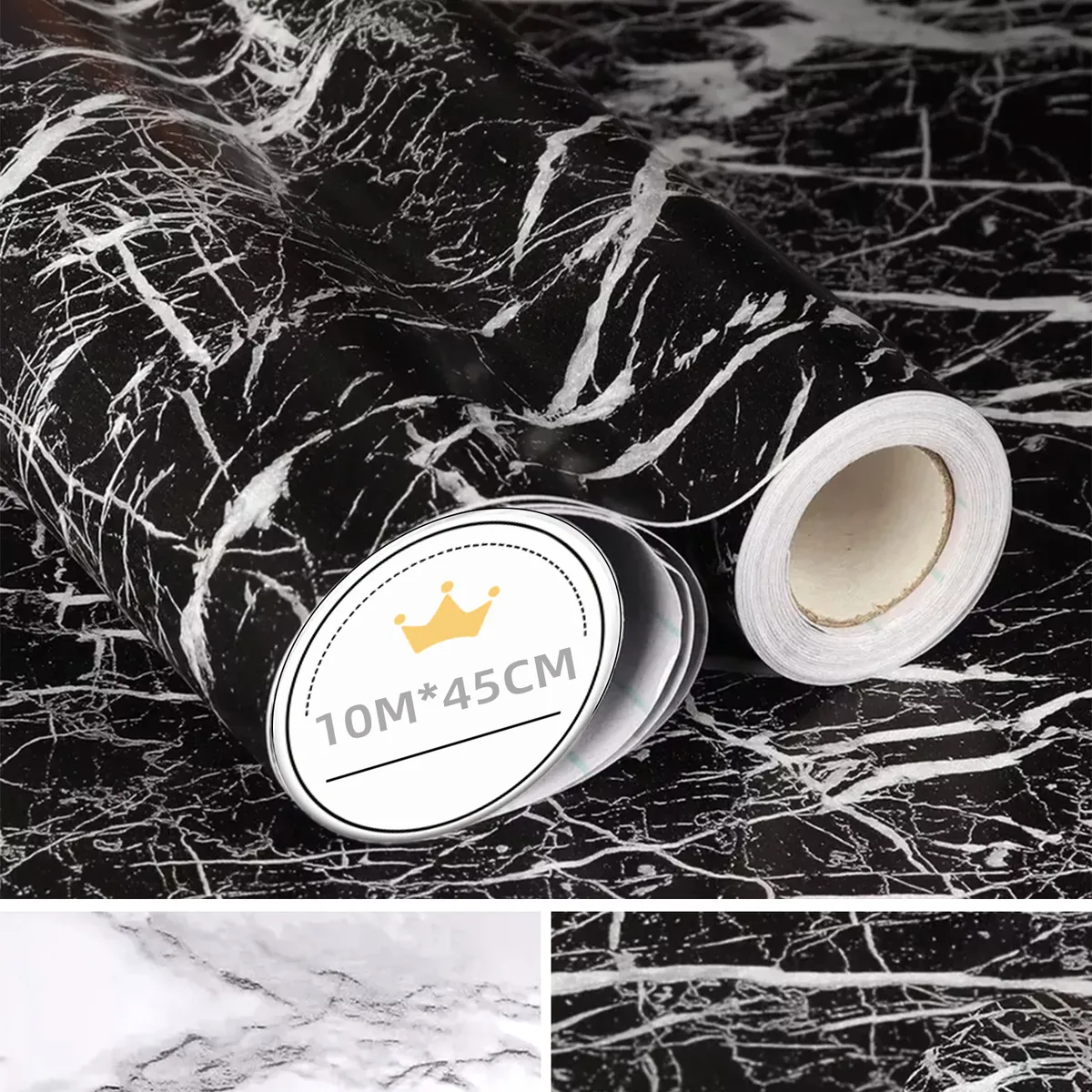 Patrón De Mármol Papel Tapiz Cocina Dormitorio Baño Pared