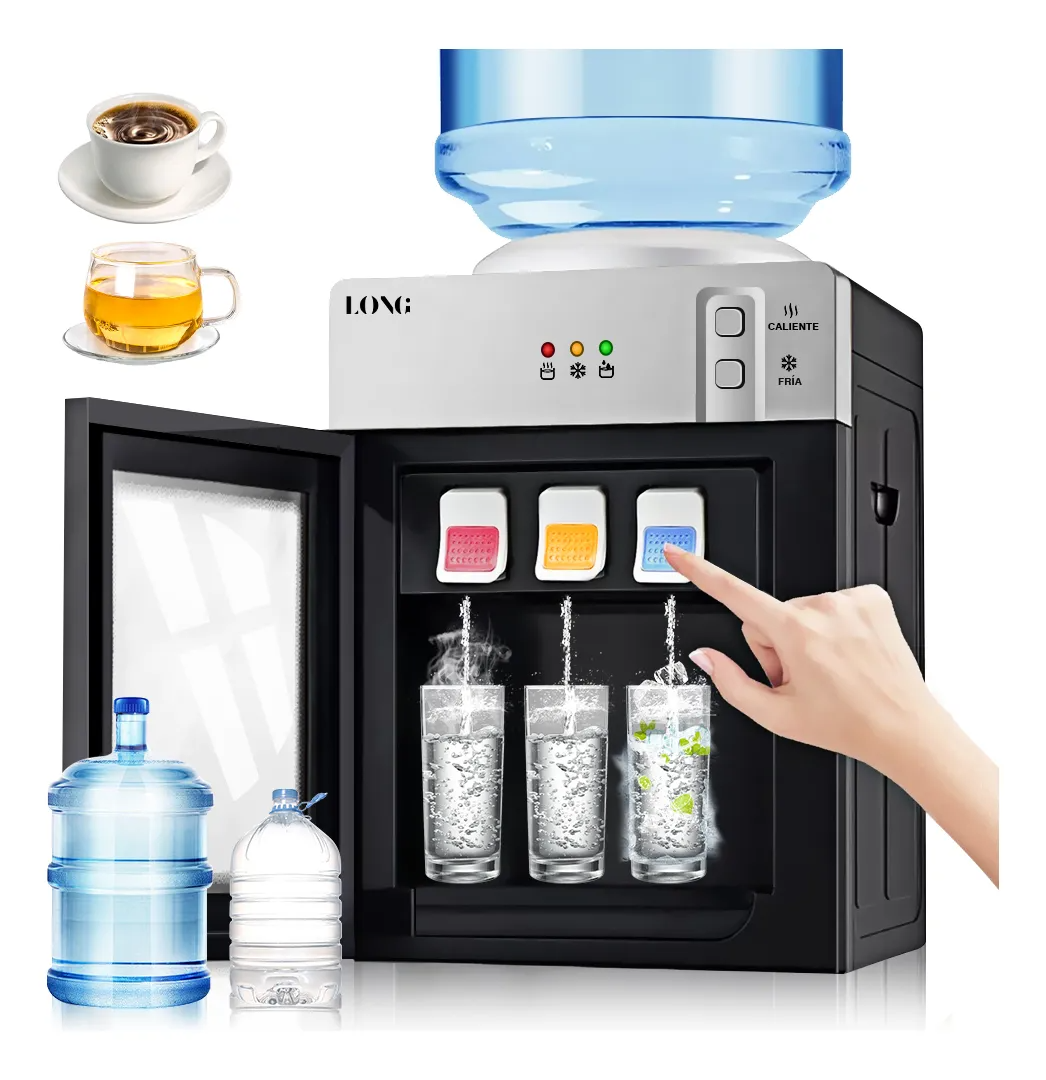 Dispensador De Agua Fría Y Caliente Eléctrico Enfriado Mesa