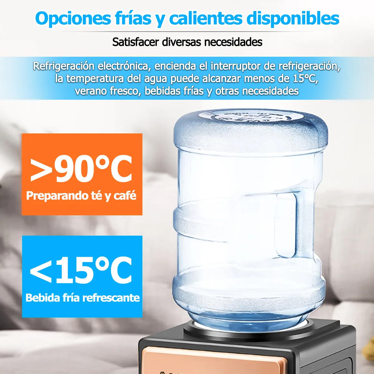Dispensador De Agua Fría Y Caliente Para Oficina